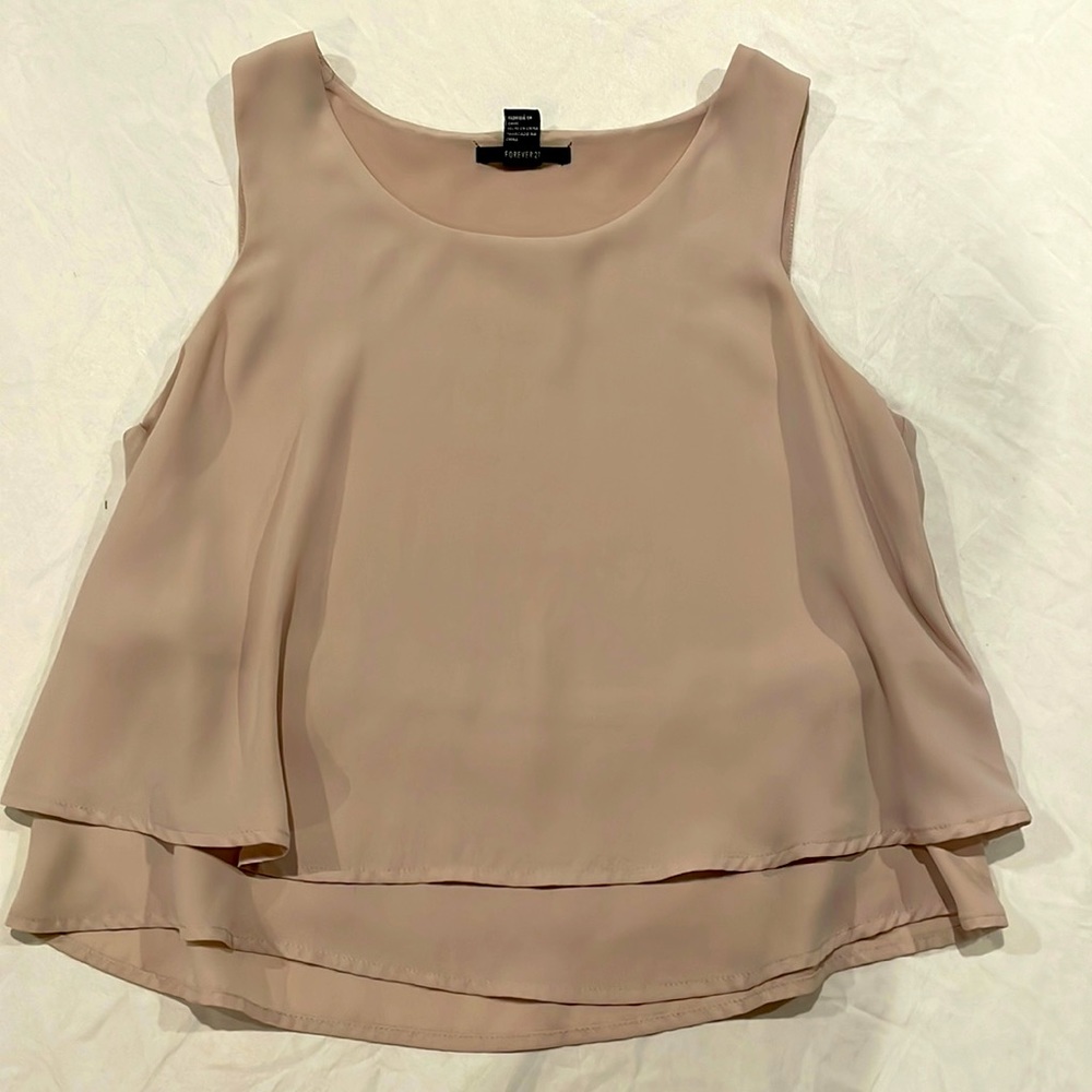 Forever 21 Women's Sheer blouse